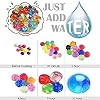 Peysaitr Water Beads, Biodegradable Balls, 10000 PCS Non Toxic Multi Colored Crystal Gel Beads for Plants Vase Decoration Vase Filler and Event Decoration (Random Color)