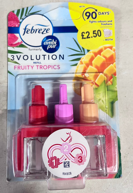 Febreze 3volution refill fruity tropics