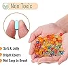 Peysaitr Water Beads, Biodegradable Balls, 10000 PCS Non Toxic Multi Colored Crystal Gel Beads for Plants Vase Decoration Vase Filler and Event Decoration (Random Color)