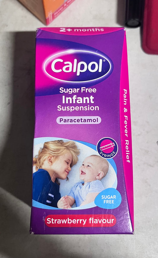 Calpol (strawberry flavour)