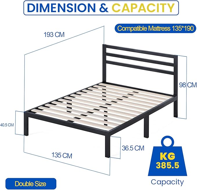 Double Metal Bed