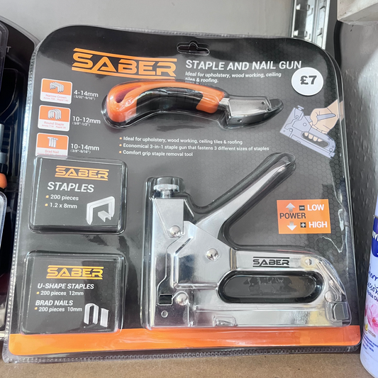 Staple and nail gun