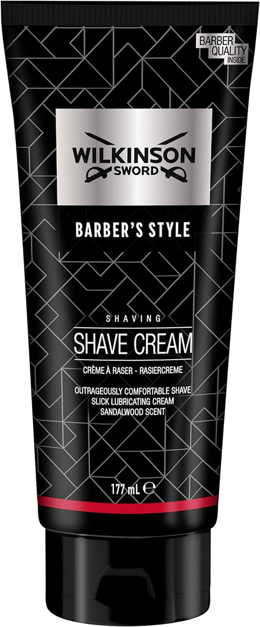 Wilkinson Sword - Barber's Style for Men | Shave Cream | 177ml